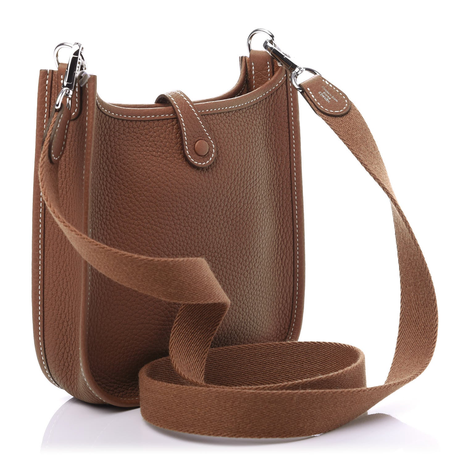 Hermes Taurillon Clemence Evelyne TPM Gold 3 of 11