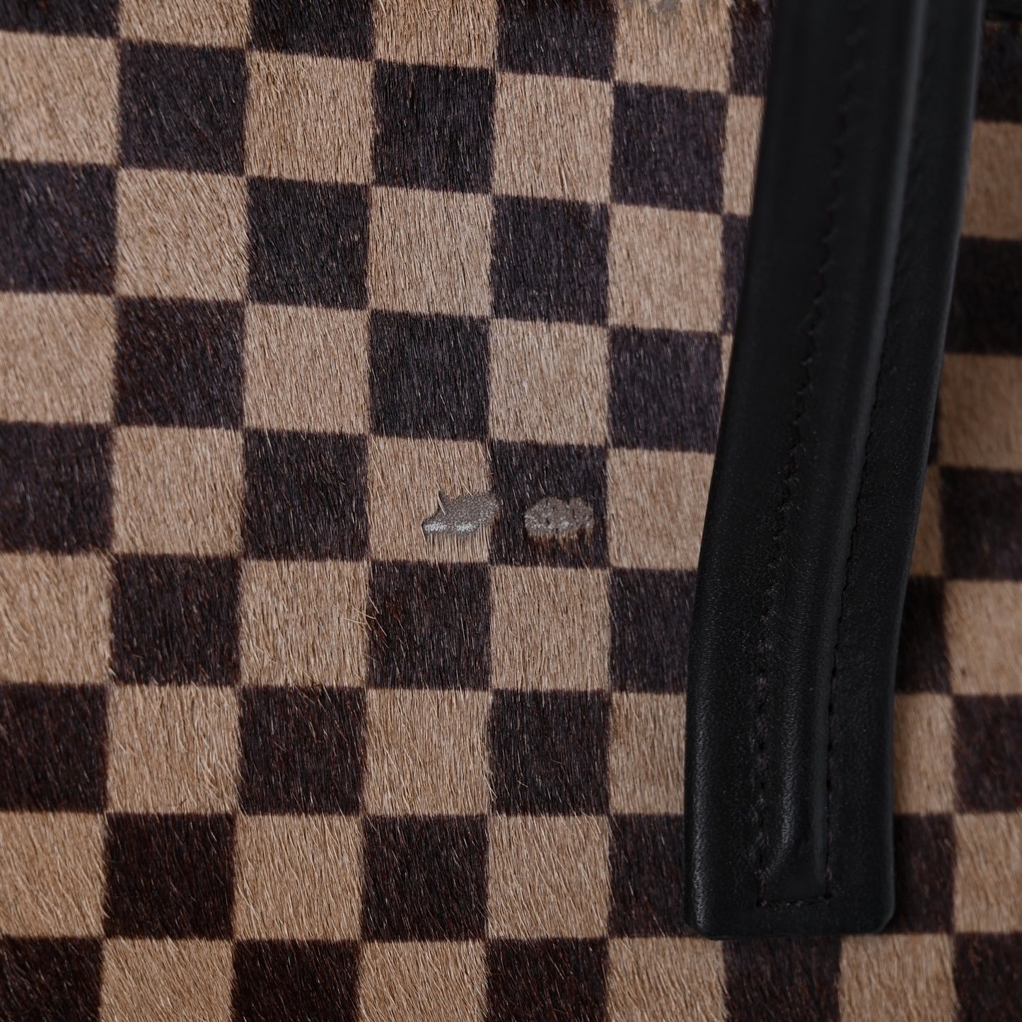 Damier Calf Hair Sauvage Lionne