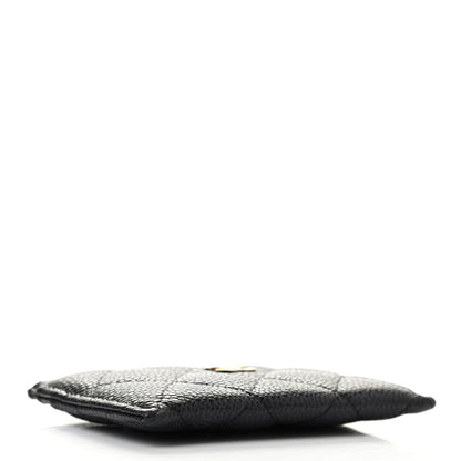 Chanel Caviar Quilted Card Holder Black 4 of 10
