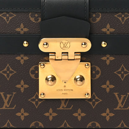 Louis Vuitton Monogram Petite Malle East West Black 7 of 9