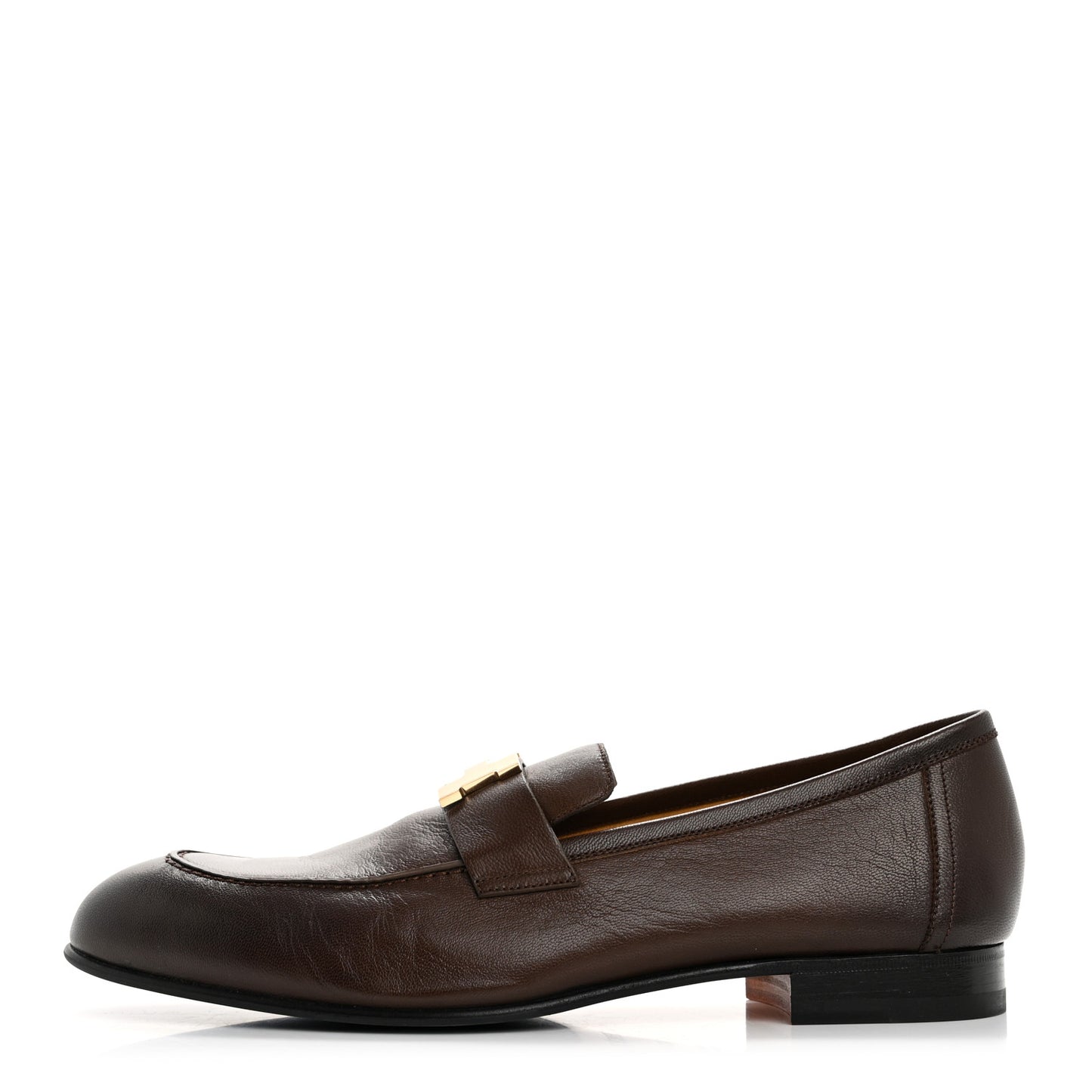 Goatskin Mens Paris Loafers 43 Cacao