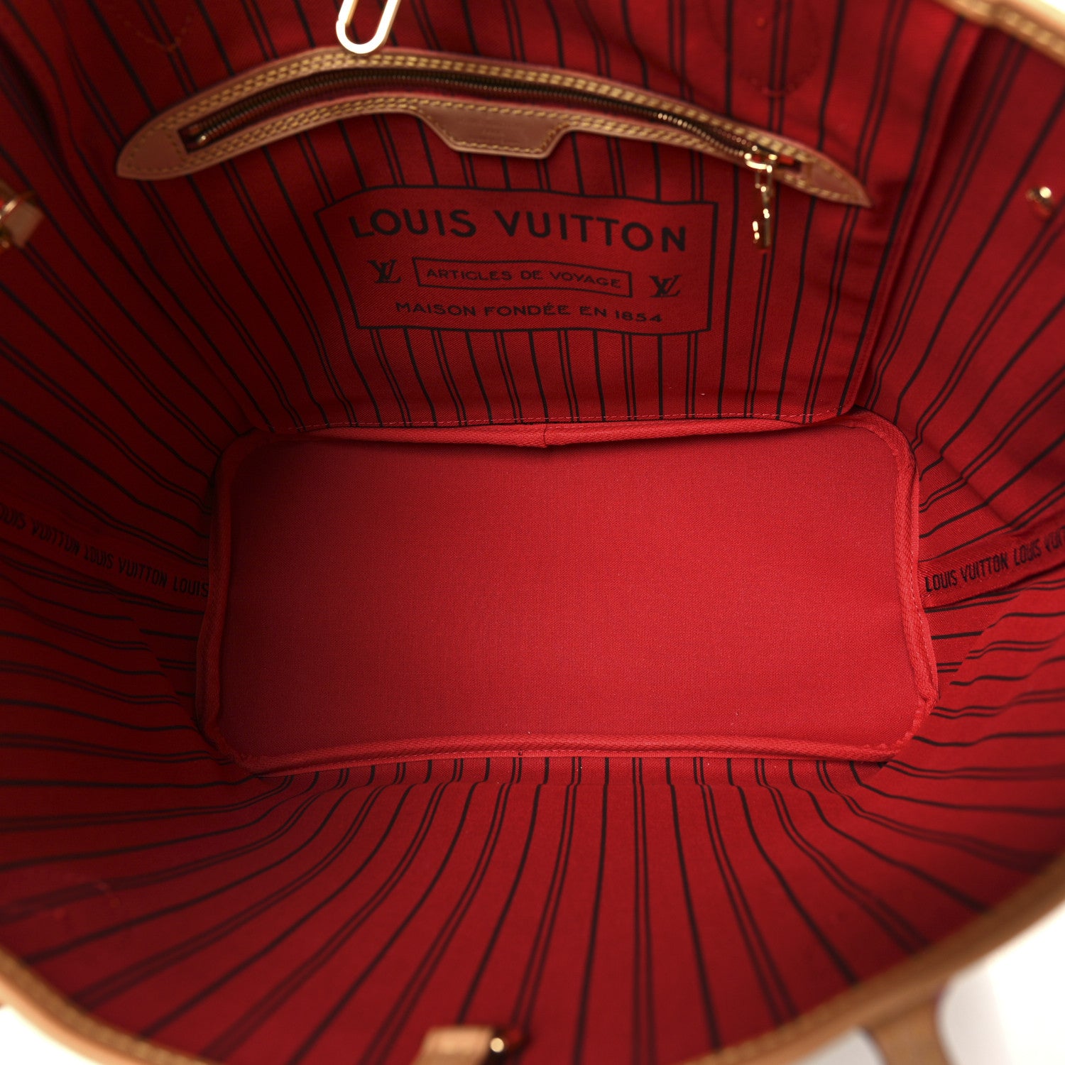 Louis Vuitton Monogram Neo Neverfull MM Cherry 6 of 10