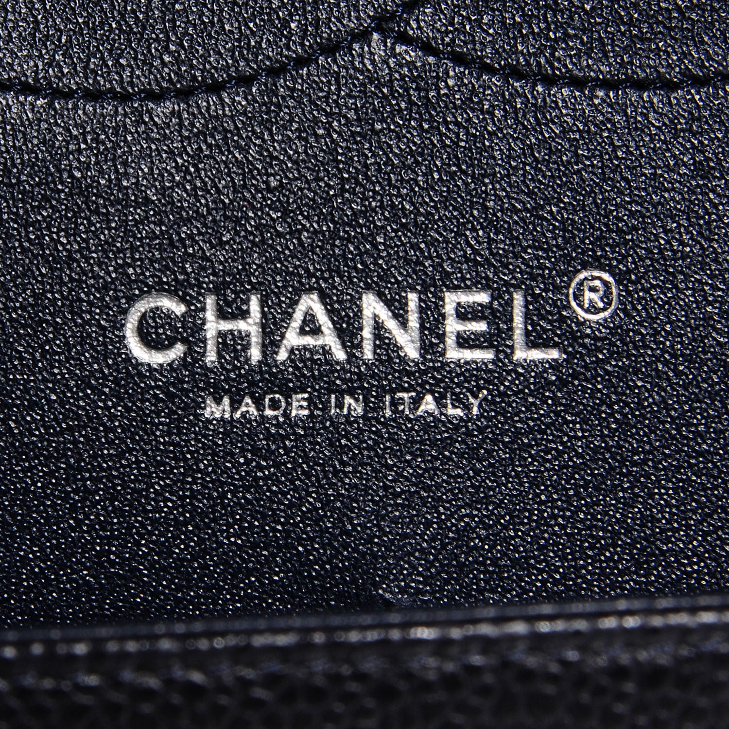 Chanel Caviar Quilted Jumbo Double Flap Navy Blue 7 of 9