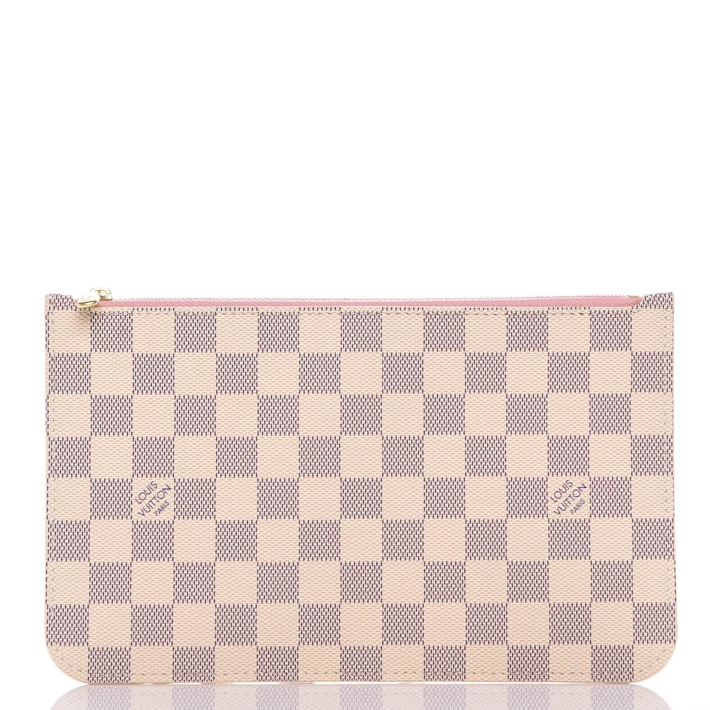 Damier Azur Neverfull MM GM Pochette Rose Ballerine