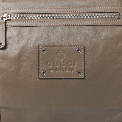 Gucci Calfskin Large Messenger Bag Grey 6 of 8