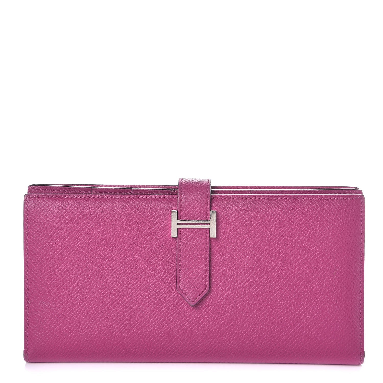 Hermes Epsom Bearn Gusset Wallet Tosca 1 of 12
