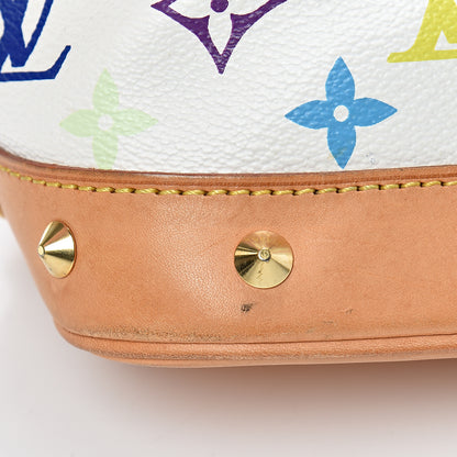Louis Vuitton Monogram Multicolor Alma White 13 of 15