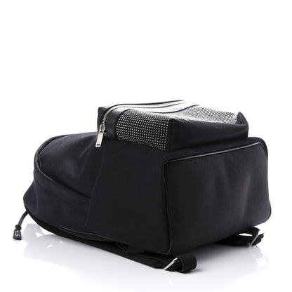 Saint Laurent Canvas City Studded Backpack Black 3 of 9