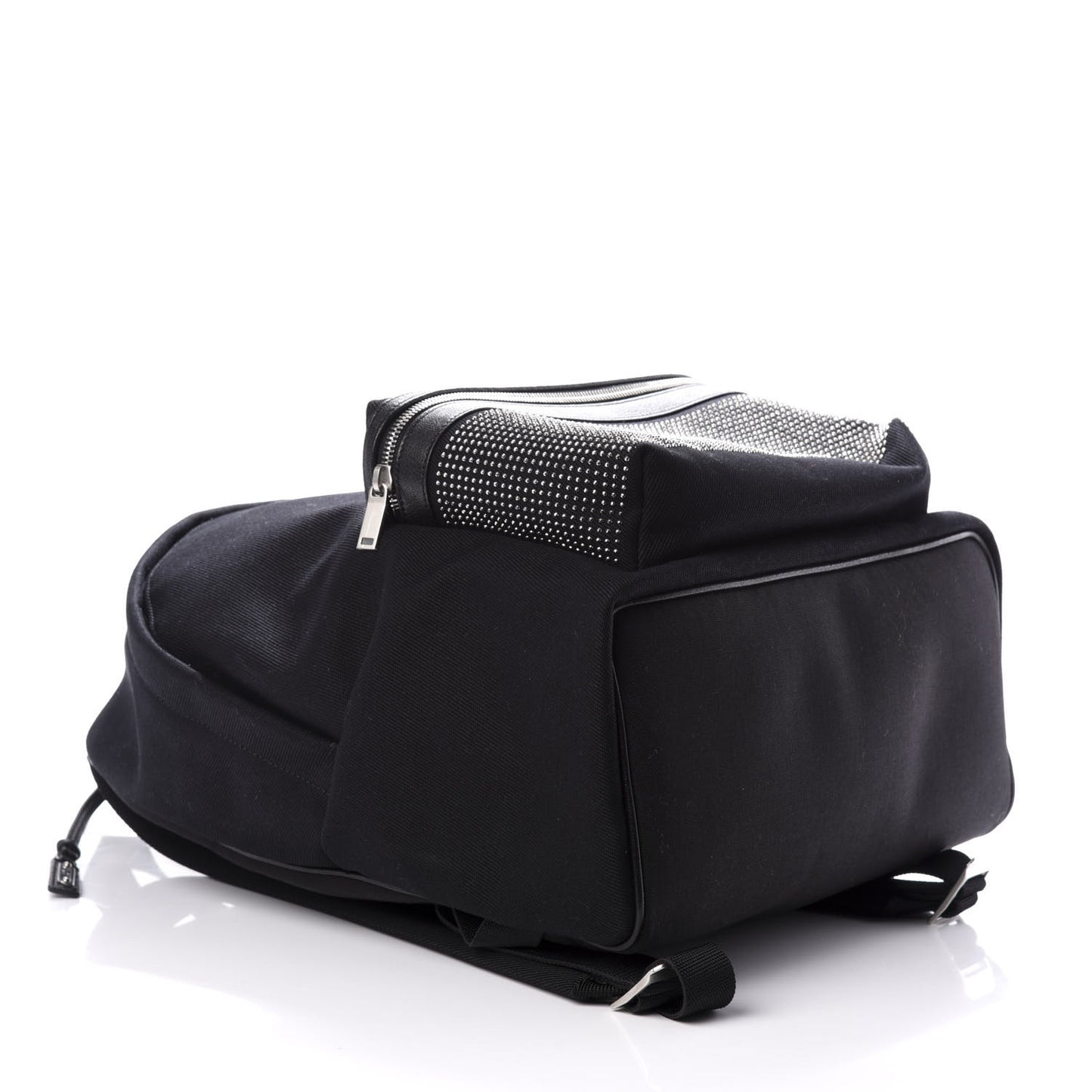 Canvas City Studded Backpack Black