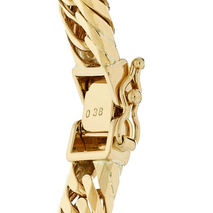 Parker & West by FASHIONPHILE 18K Yellow Gold Diamond .38ct Chain Bracelet 6 of 6