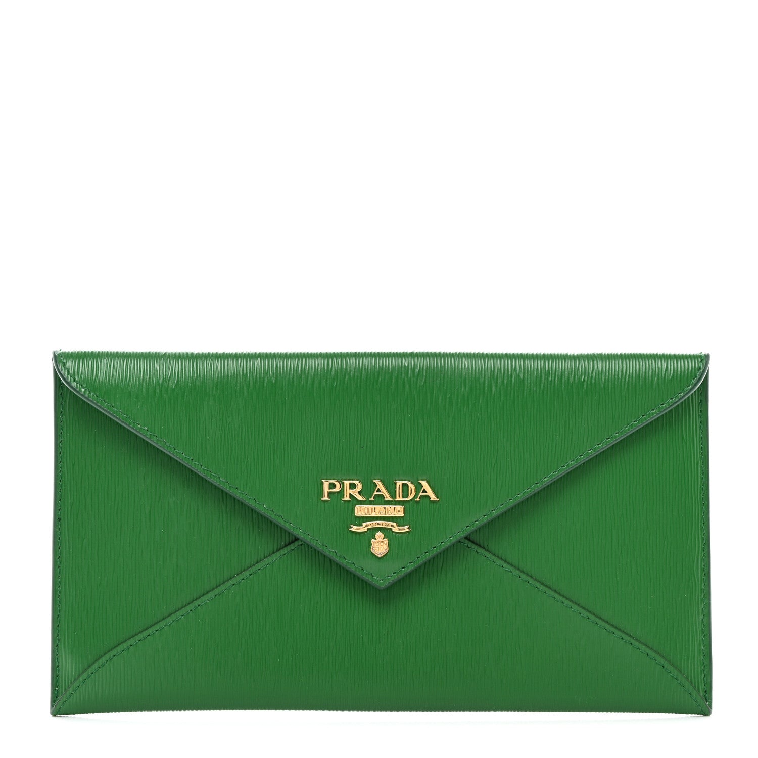 Prada Vitello Move Envelope Wallet Larice 1 of 7