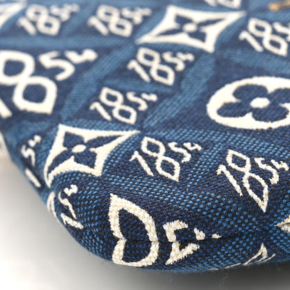Louis Vuitton Jacquard Since 1854 Neverfull MM GM Pochette Blue 7 of 8