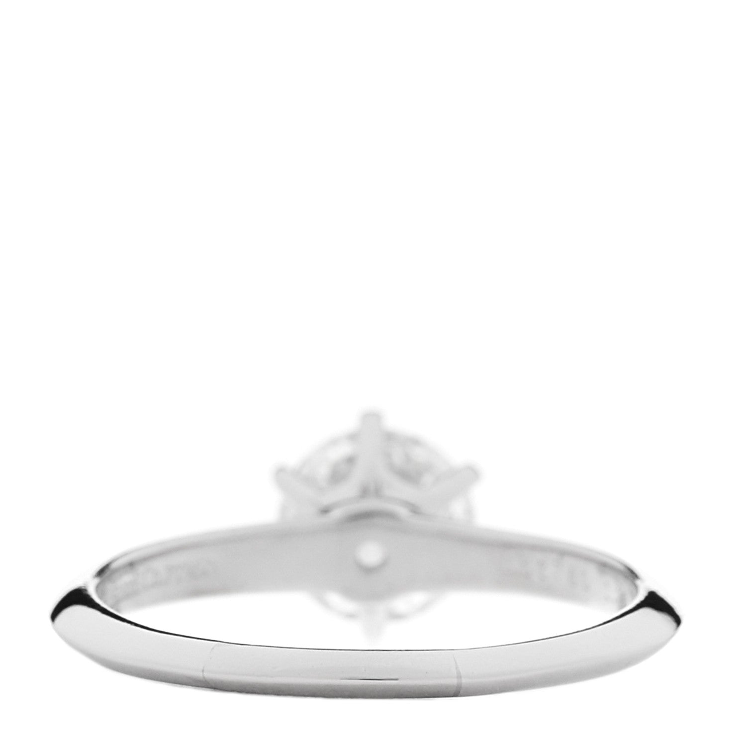 Tiffany Platinum Diamond 1.29ct Solitaire Engagement Ring 59 8.75 4 of 5