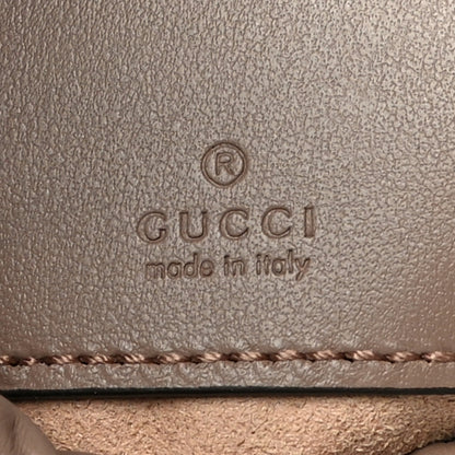 Gucci Calfskin Matelasse Mini GG Marmont 2.0 Bucket Bag Porcelain Rose 6 of 9