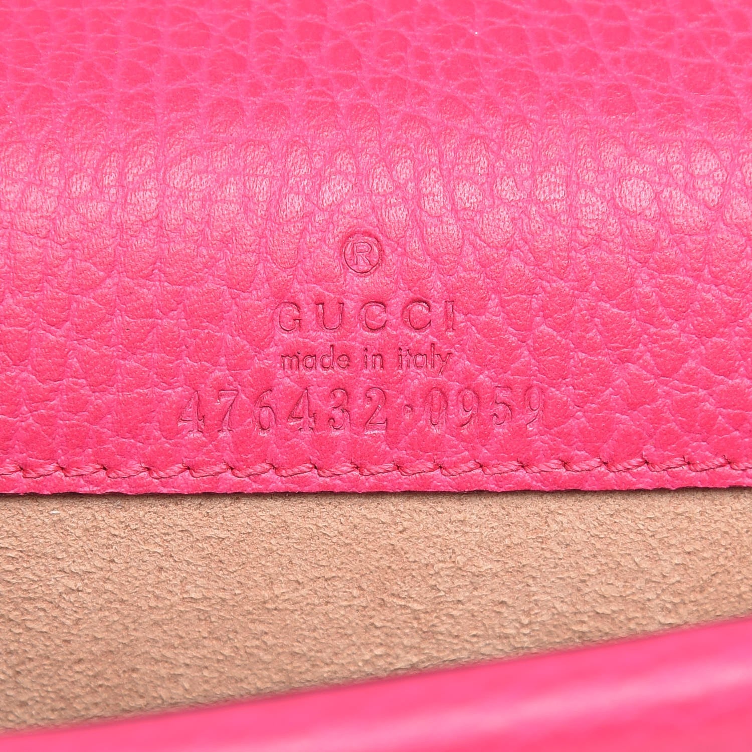 Gucci Dollar Calfskin Crystal Super Mini Dionysus Shoulder Bag Box Pink Black Diamond 6 of 7