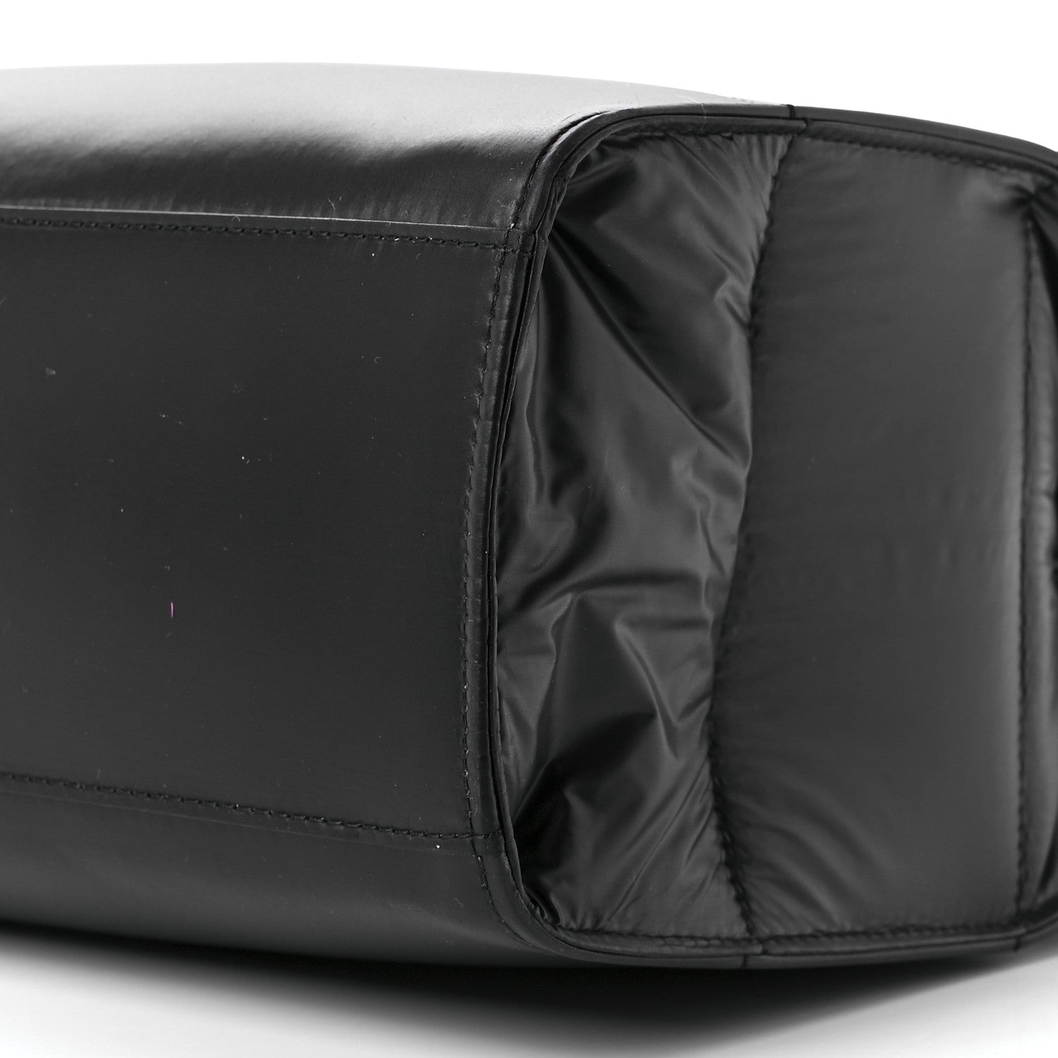 Telfar Nylon Medium Puff Shopping Bag Black 9 of 10