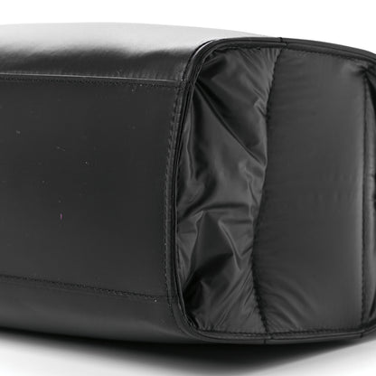 Telfar Nylon Medium Puff Shopping Bag Black 9 of 10