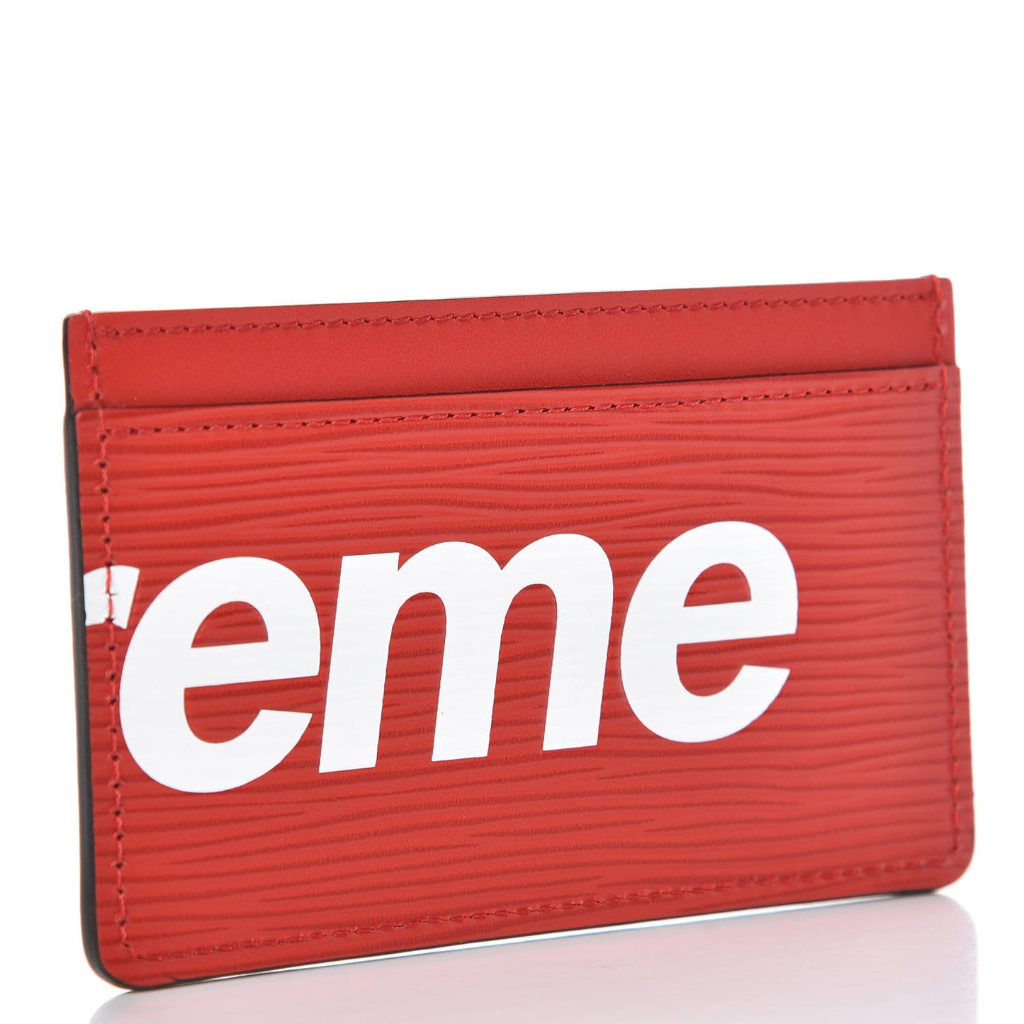 X SUPREME Epi Card Holder Red