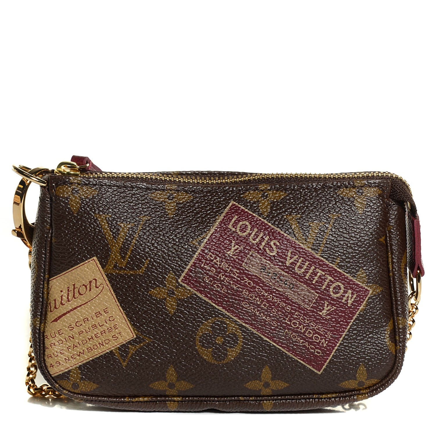 Louis Vuitton Monogram Stamp Mini Pochette Accessories 8 of 14
