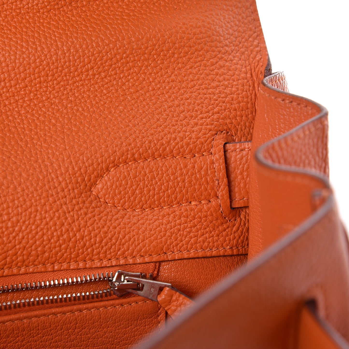 Togo Shoulder Kelly 40 Orange