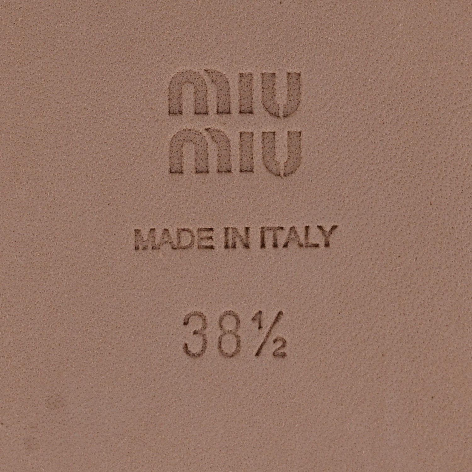 Miu Miu Raso Ballerina Mules 38.5 Orchidea 7 of 9