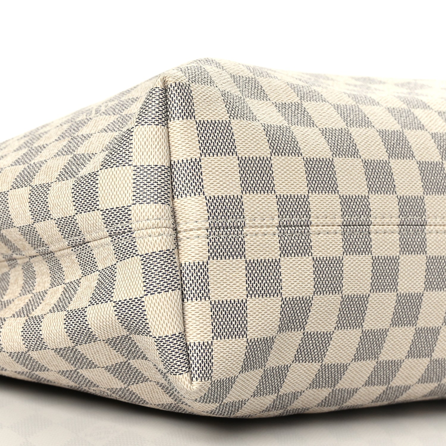 Louis Vuitton Damier Azur Graceful MM Rose Ballerine 7 of 8