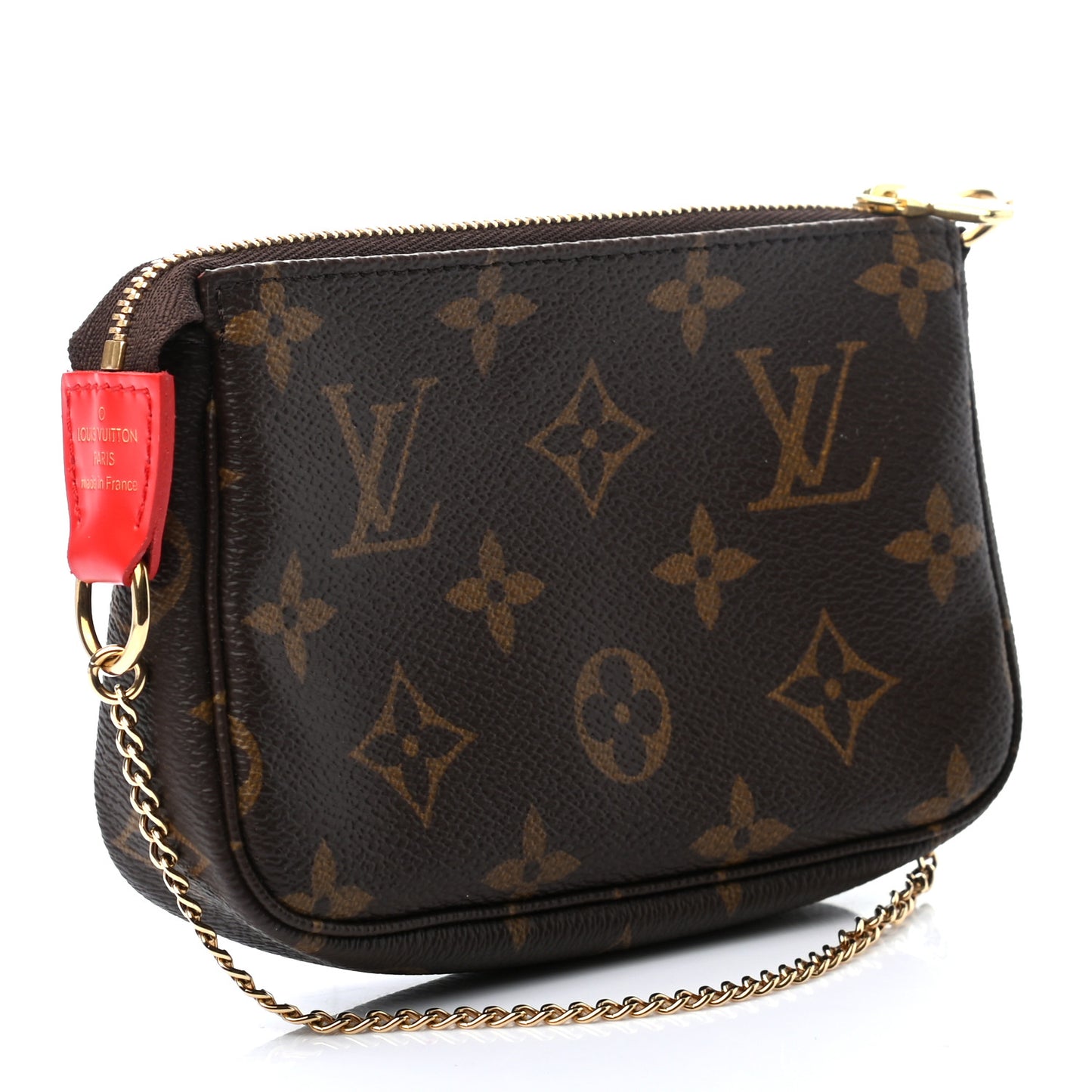 Monogram 2020 Christmas Animation Bumper Cars Mini Pochette Accessories Coquelicot