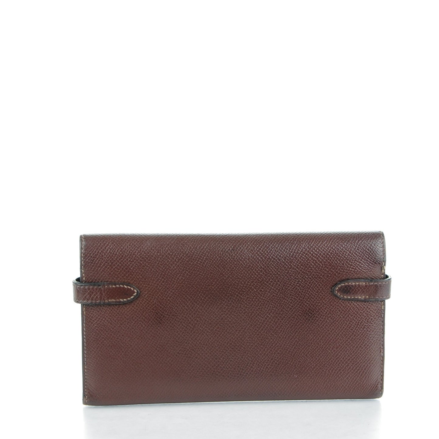 Epsom Kelly Tri-Fold Wallet Chocolate