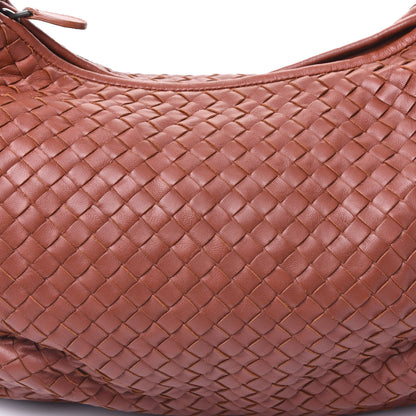 Bottega Veneta Nappa Intrecciato Medium Belly Veneta Hobo Rust 8 of 8