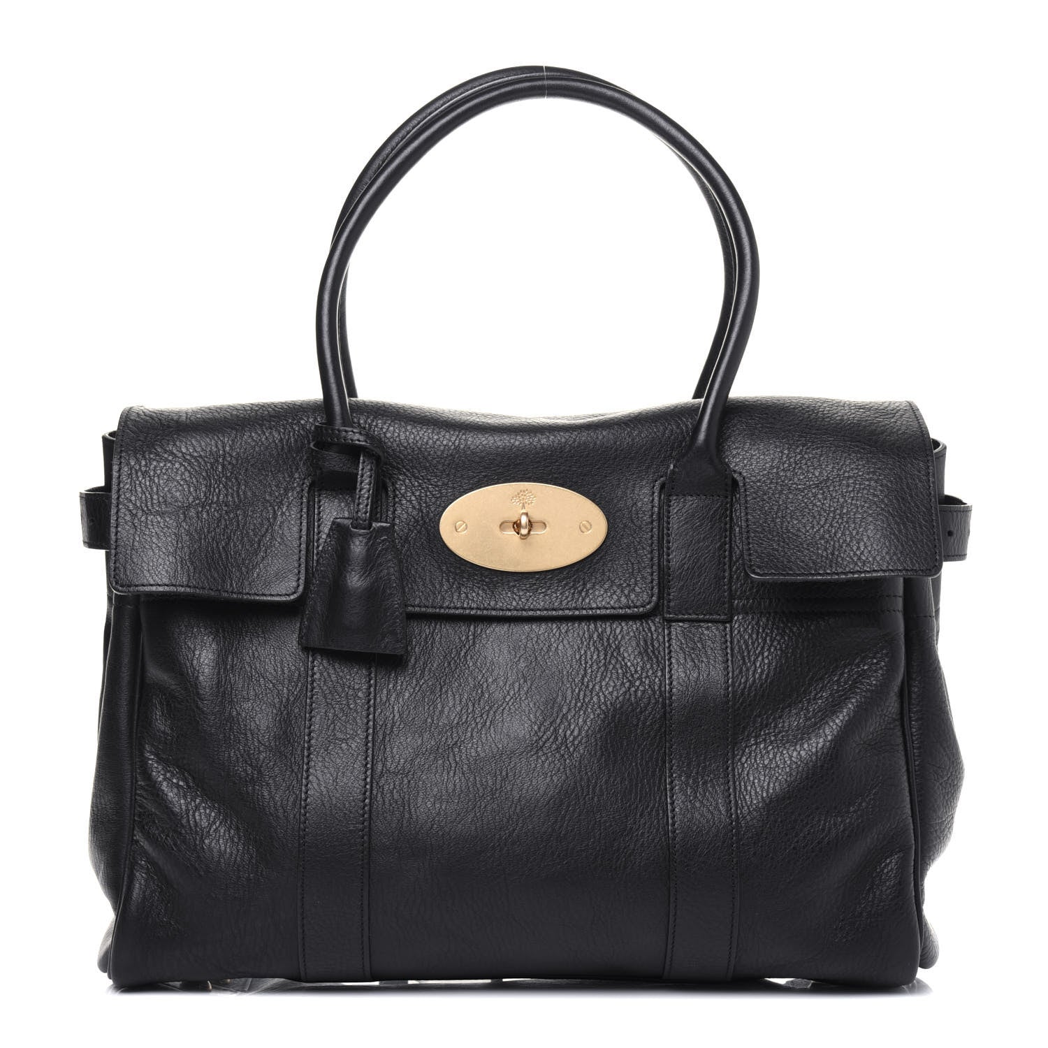 Mulberry Natural Leather Bayswater Black 1 of 20