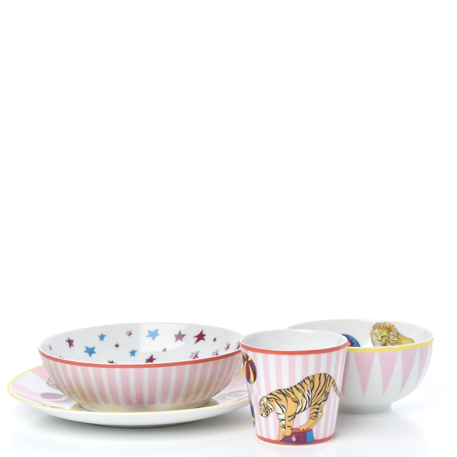 Hermes Porcelain Circus Set of 4 6 of 7