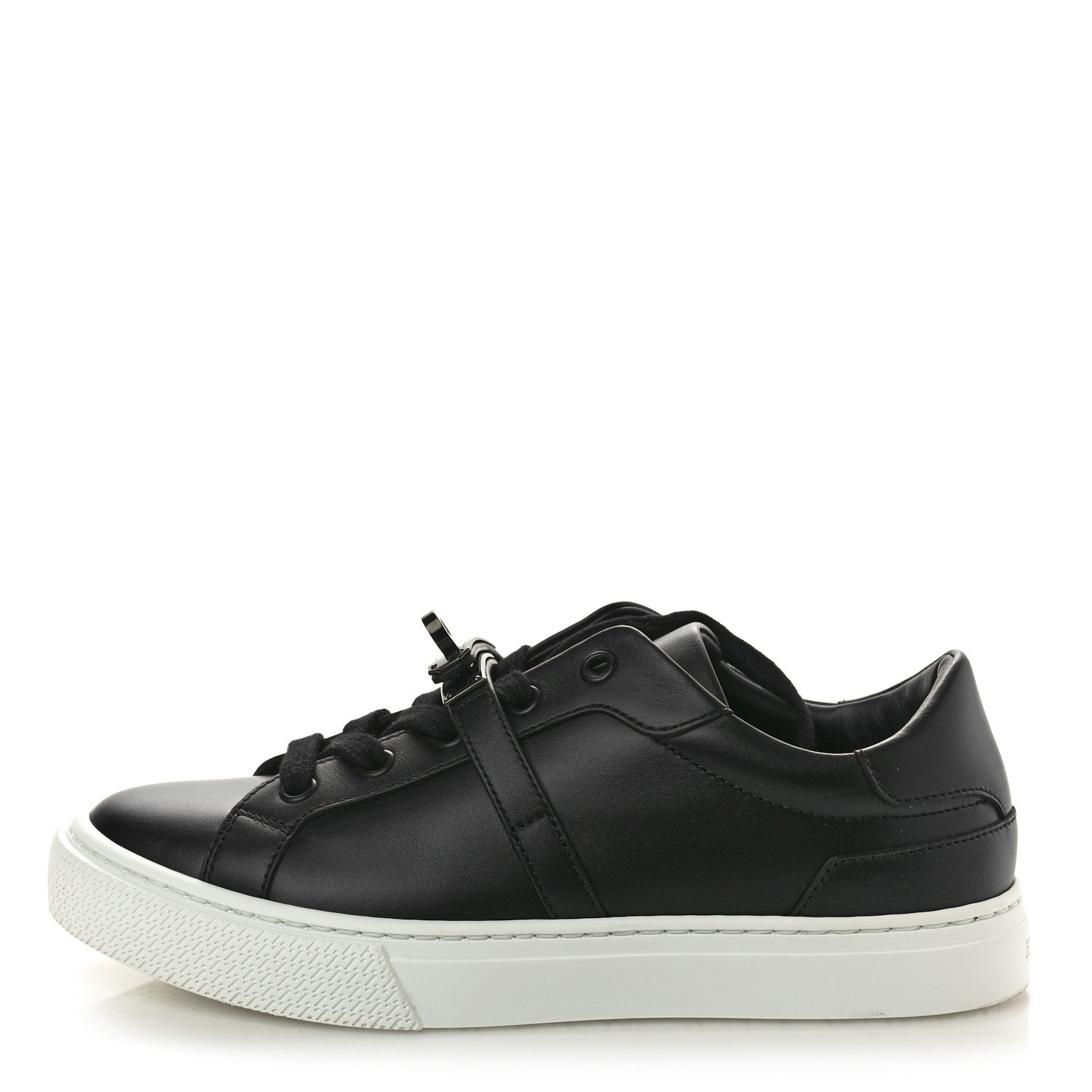 Hermes Calfskin Day Sneakers 35 Black 1 of 11