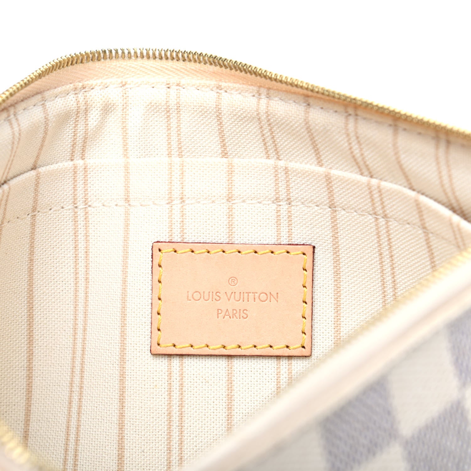 Louis Vuitton Damier Azur Neverfull MM GM Pochette 6 of 6