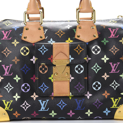 Louis Vuitton Monogram Multicolor Speedy 30 Black 15 of 15