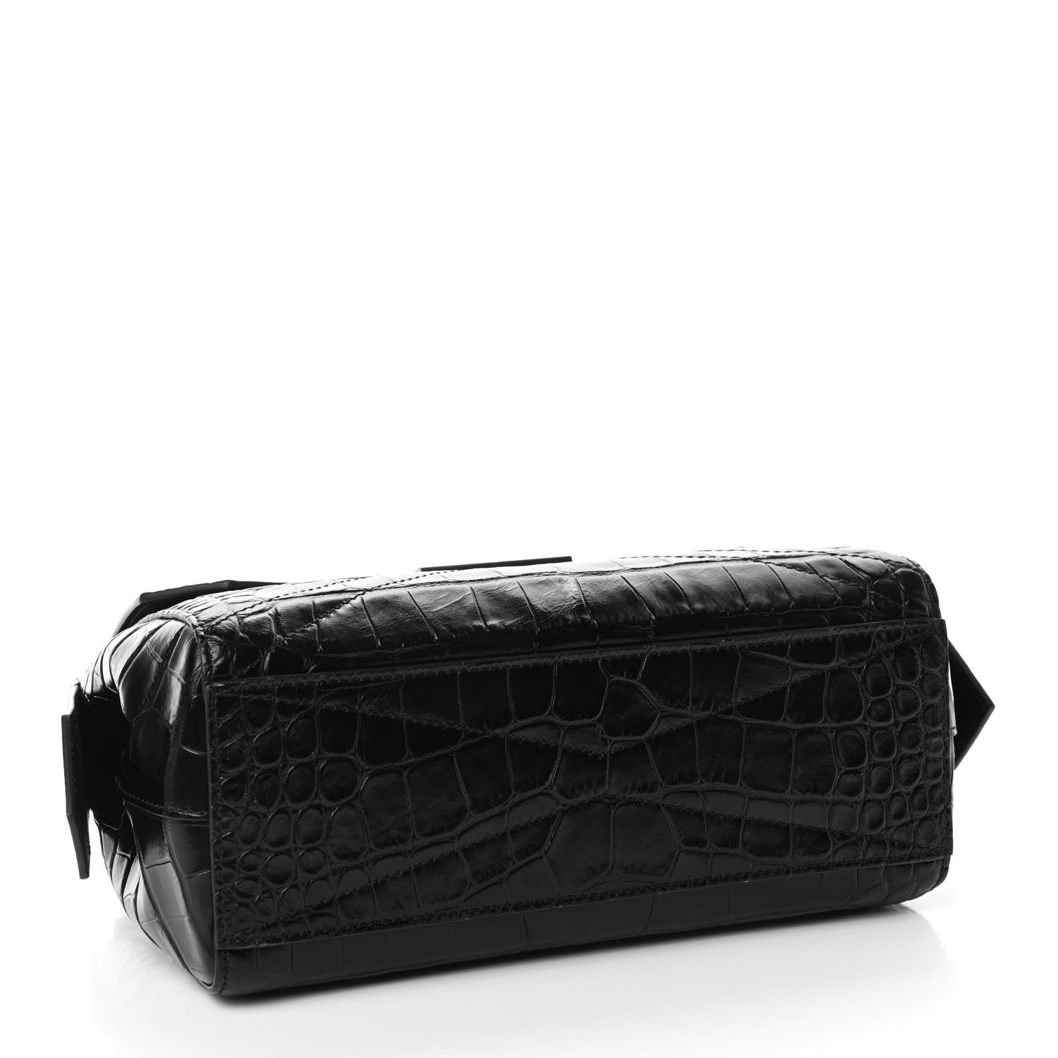 Givenchy Croc Embossed Small ID Flap Black 3 of 4