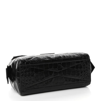 Givenchy Croc Embossed Small ID Flap Black 3 of 4