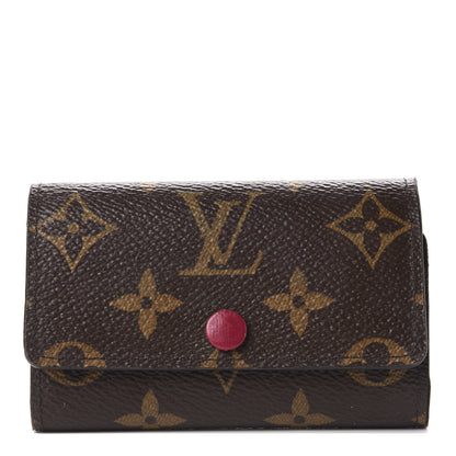 Louis Vuitton Monogram 6 Key Multicles Holder Fuchsia 1 of 9