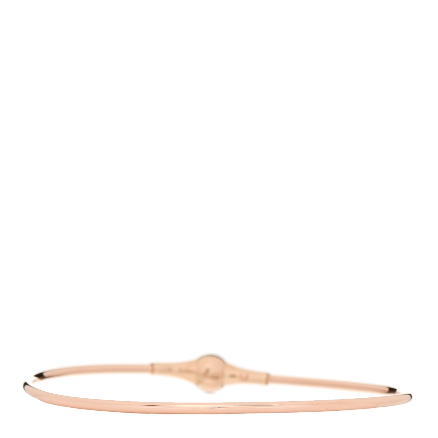 18K Rose Gold Garnet M'Ama Non M'Ama Bracelet