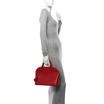 Louis Vuitton Epi Alma Carmine 2 of 10
