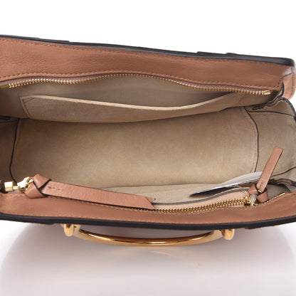 Chloe Calfskin Suede Medium Pixie Shoulder Bag Nougat 5 of 6