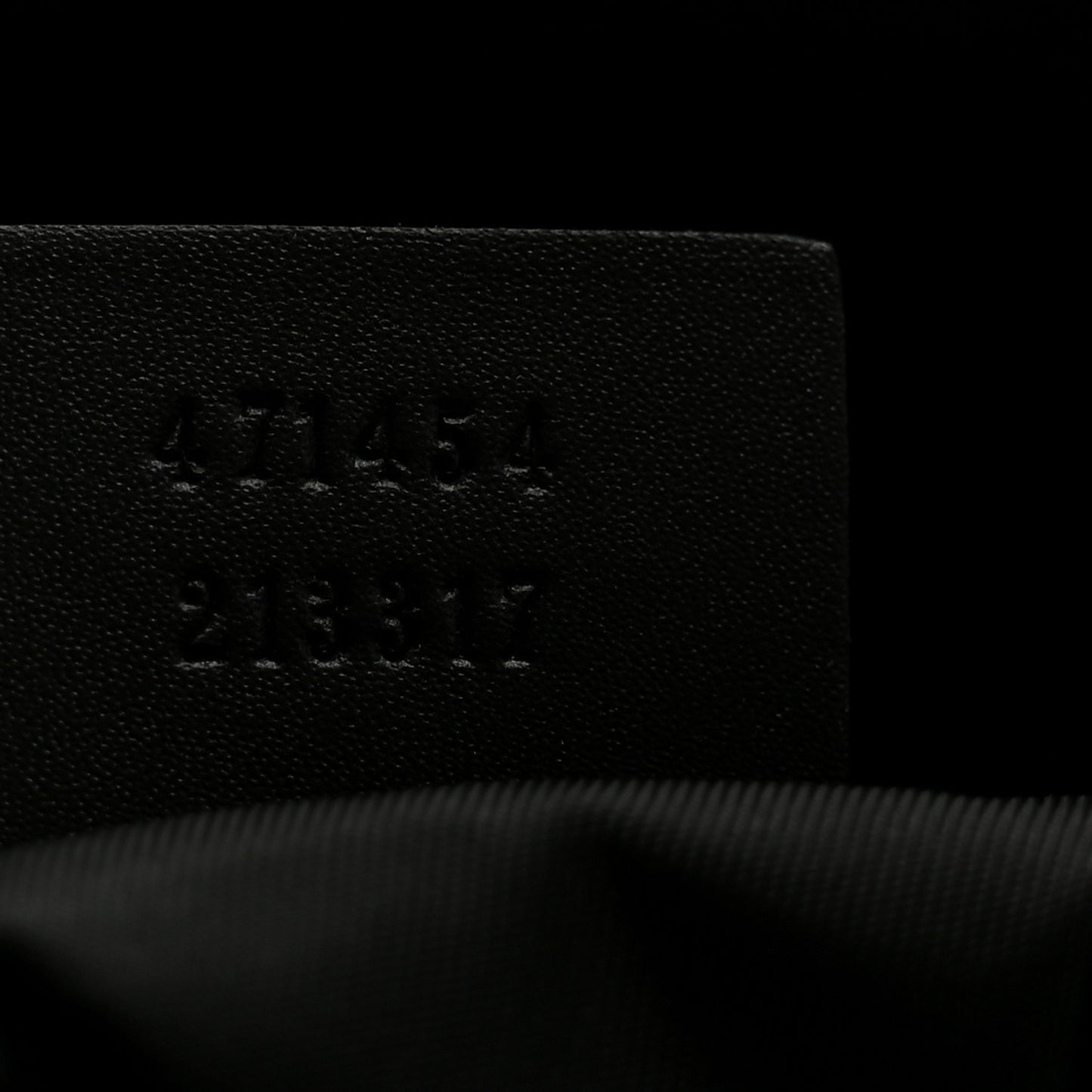 GG Supreme Monogram Web Messenger Bag Black