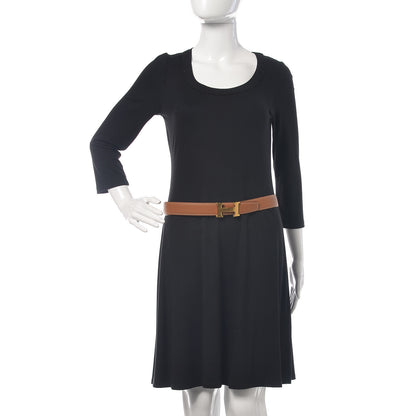 Hermes Box Togo Martelee H Belt 32mm Belt 90 Black Gold 2 of 6
