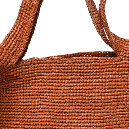 Loewe Raffia Mini Slit Tote Bag Honey Gold 7 of 10