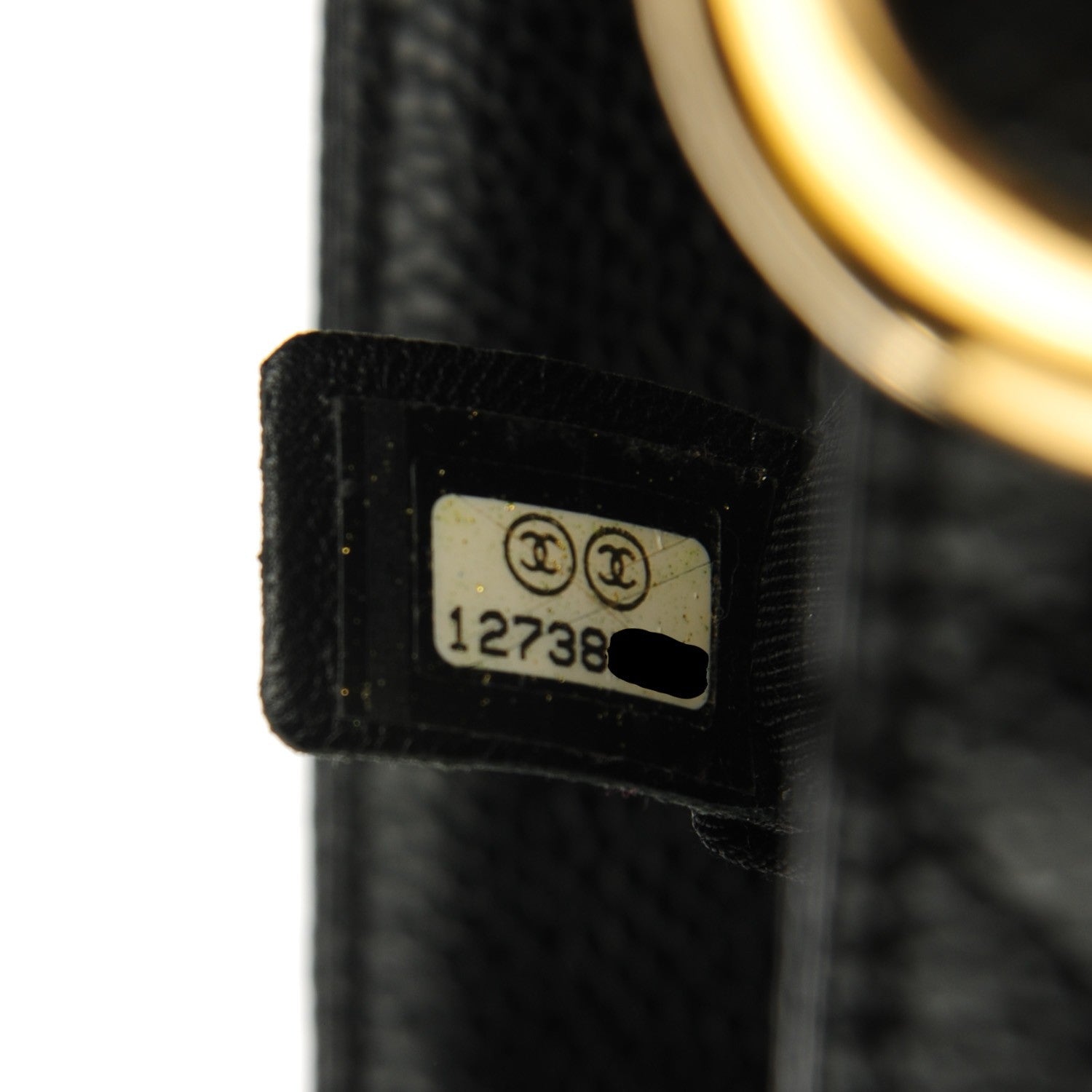 Chanel Caviar Quilted Grand Shopping Tote GST Black 7 of 7