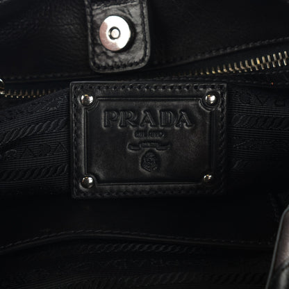 Prada Vitellino Mordo Hobo Grafite 5 of 8