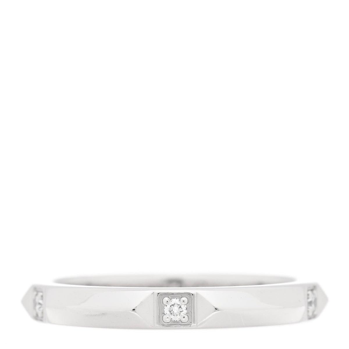 Tiffany Platinum Diamond 2.5mm True Band Ring 49 5 1 of 5