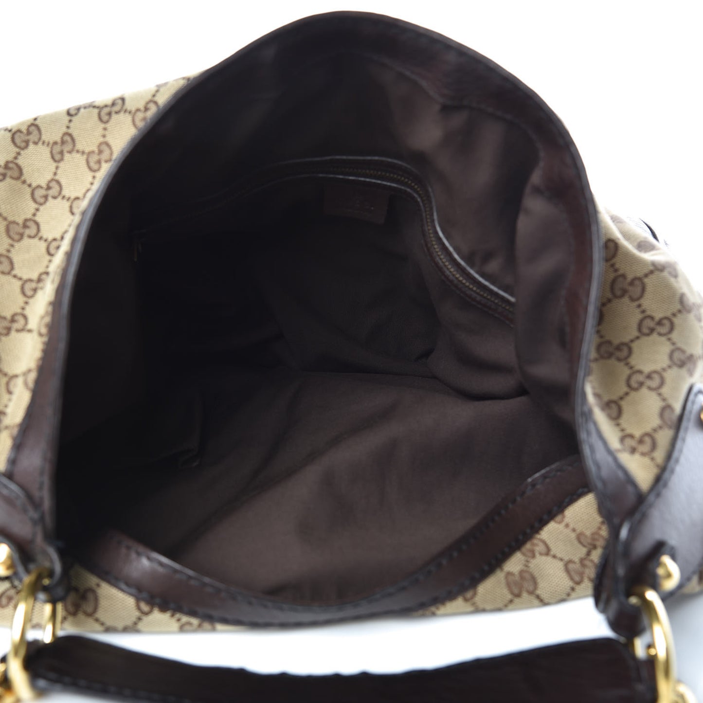 Monogram Large Jockey Hobo Dark Brown