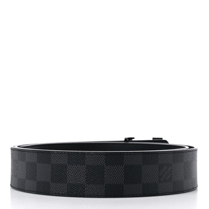 Louis Vuitton Damier Graphite 40mm LV Initiales Belt 120 48 2 of 5