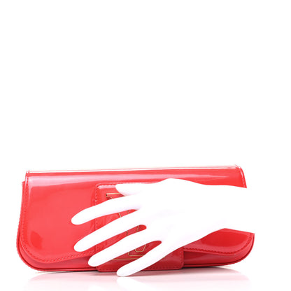 Louis Vuitton Patent Sobe Clutch Grenadine 2 of 6