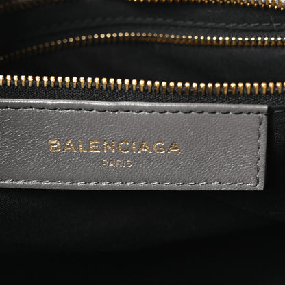 Balenciaga Chevre Gold Metallic Edge Hardware City Gris Acier 7 of 11
